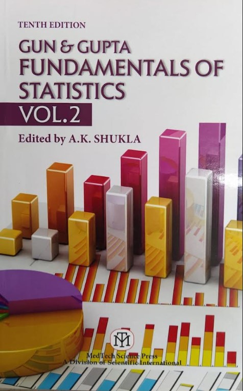 Gun & Gupta Fundamentals Of Statistics Volume 2 | 10th Edition
